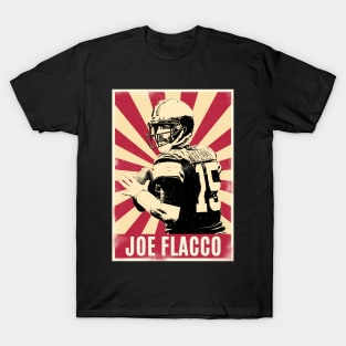 Retro Vintage Joe Flacco 80s T-Shirt